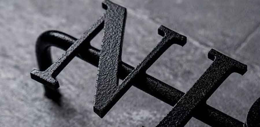 標識制作作品案例展示